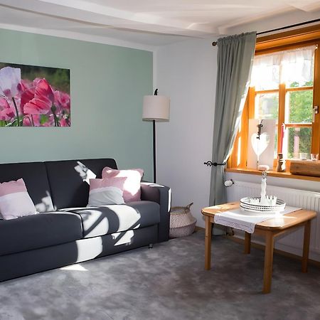 Fachwerktraum Im Hof Appartement Alheim Buitenkant foto
